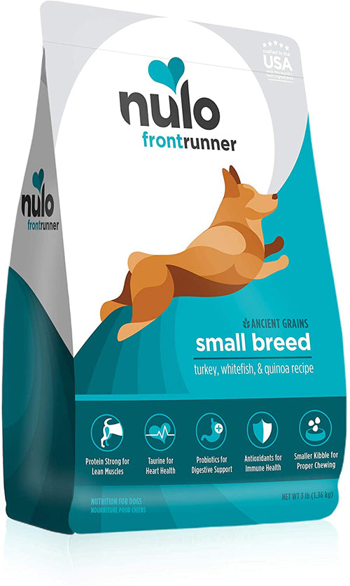 Nulo Frontrunner Turkey, Whitefish, & Quinoa Dry Small Breed 3 lb