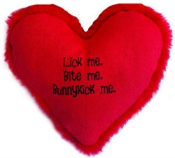 Duckyworld Yeowww! Hearrrt Attack - Inchlick Me. Bite Me. Bunnykick Me. Inch