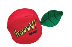 Yeowww! Apple Catnip Cat Toy Red, Green 1Ea