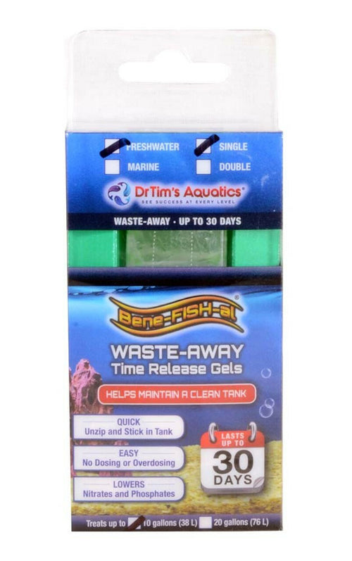 Dr. Tim's Aquatics Waste-Away Freshwater Time Release Gel Water Clarifier Small