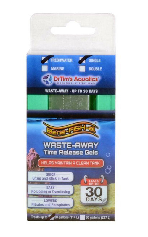 Dr. Tim's Aquatics Waste-Away Freshwater Time Release Gel Water Clarifier Medium
