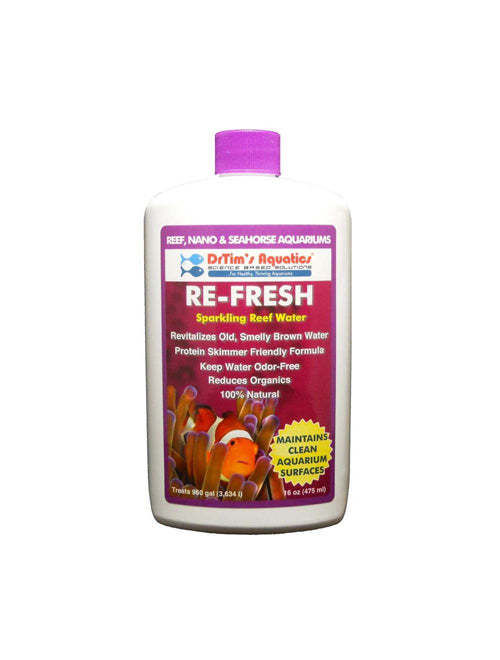 Dr. Tim's Aquatics Re-Fresh Revitalizer for Reef Aquarium 16 fl. oz