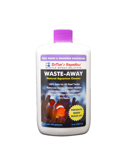 Dr. Tim's Aquatics Waste-Away Natural Aquarium Cleaner for Reef Aquarium 8 fl. oz