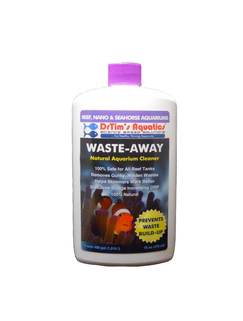 Dr. Tim's Aquatics Waste-Away Natural Aquarium Cleaner for Reef Aquarium 16 fl. oz