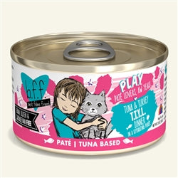 BFF Cat Play Tuna & Turkey T.T.Y.L. Dinner 2.8oz. (Case Of 12)