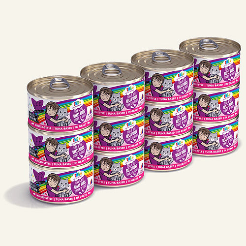 BFF Cat Omg Tuna & Beef Belly Rubs Dinner in Gravy 2.8oz. (Case Of 12)