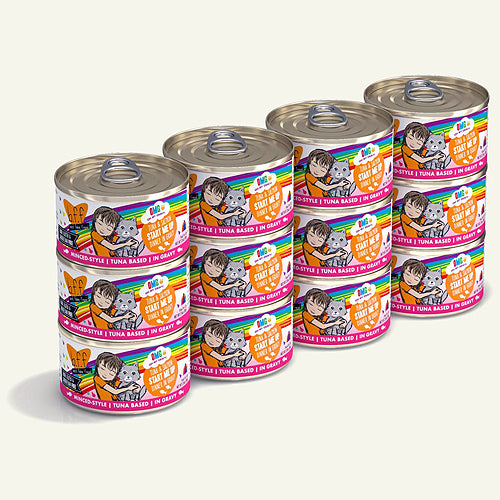 BFF Cat Omg Tuna & Salmon Start Me Up Dinner in Gravy 2.8oz. (Case Of 12)