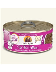 Weruva Cat Pate Tic Tac Whoa! Tuna & Salmon Dinner 5.5oz (Case Of 8)