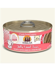 Weruva Cat Pate Jolly Good Fares Chicken & Salmon Dinner 5.5oz. (Case Of 8)