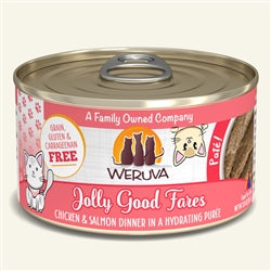 Weruva Cat Pate Jolly Good Fares 3oz (Case Of 8)