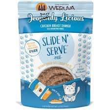 Weruva Cat Pates Jeopurrdy Licious Chicken Breast Dinner 5.5oz. (Case Of 12)