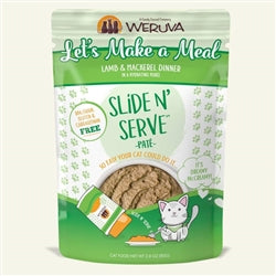 Weruva Cat Pates Let?s Make a Meal Lamb & Mackerel Dinner 2.8oz. (Case Of 12)