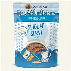 Weruva Cat Pates Jeopurrdy Licious Chicken Breast Dinner 2.8oz. (Case Of 12)