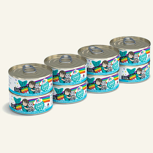 BFF Cat OMG Chicken & Turkey QT Patootie! Dinner in Gravy 5.5oz. (Case Of 8)