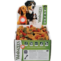 Whimzees Brusheez X-Small 350 Count Bulk Box