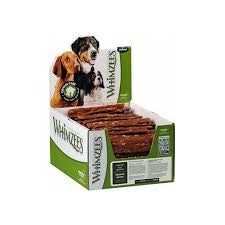 Whimzees Bulk Box Veggie Strip M 100 Count
