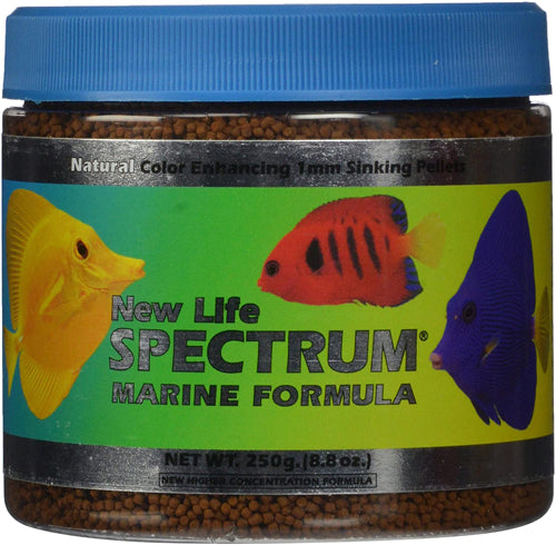 New Life Spectrum Marine Pellets Fish Food 10.5 oz