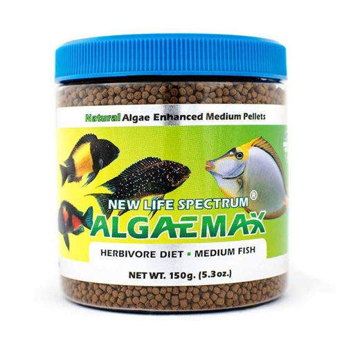 New Life Spectrum Algaemax Sinking Pellets Fish Food 5.3 oz Regular