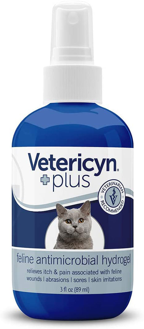 Vetericyn Plus Feline Wound & Skin Care 3 fl. oz