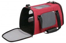 Gen7Pets Commuter Pet Carrier + Car Seat Carrier and Car Seat Burgundy One Size, 18 In