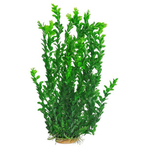 Aquatop Leaf Aquarium Plant with Weighted Base Light Green, 1ea/25 in, MD