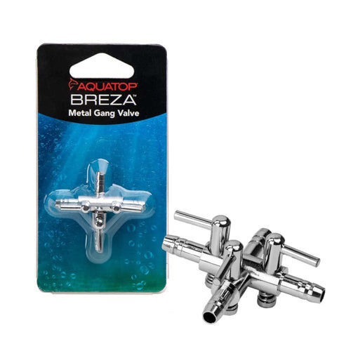 Aquatop BREZA Metal Gang Valve 3-Way Silver