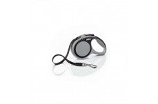 Flexi Comfort Retractable Tape Dog Leash Grey 10 ft Extra-Small