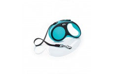 Flexi Comfort Retractable Tape Dog Leash Blue 16 ft Small