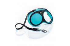 Flexi Comfort Retractable Tape Dog Leash Blue 16 ft Medium