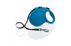 Flexi Classic Retractable Tape Dog Leash Blue 26 ft Large