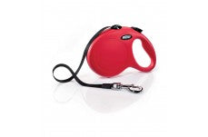 Flexi Classic Retractable Tape Dog Leash Red 16 ft Large