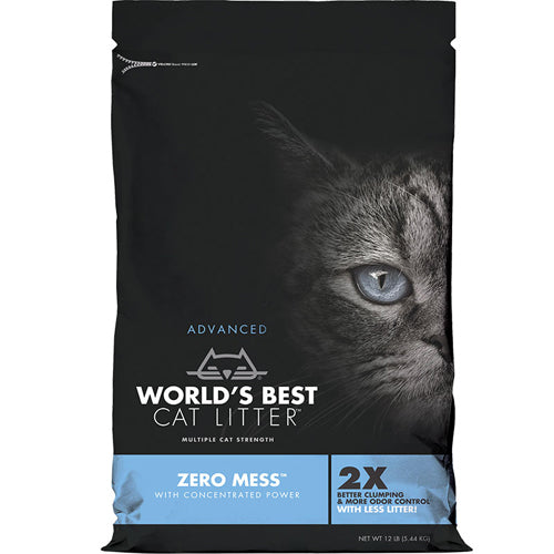 World Best Cat Zero Unscented 12Lb   Case of 3