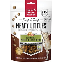 Honest Kitchen Dog Surf & Turf Meaty Lils Chicken 4oz.