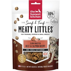 Honest Kitchen Dog Surf & Turf Meaty Lils Beef & Salmon 4oz.