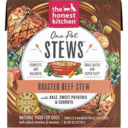 Honest Kitchen Dog One Pot Stew Roasted Beef with Kale, Sweet Potato & Carrots 10.5oz. (Case of 6)