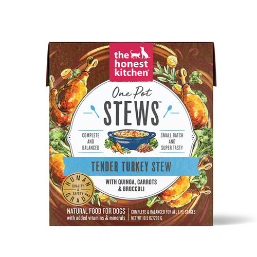 The Honest Kitchen Dog One Pot Stew Turkey and Quinoa 10.5 Oz