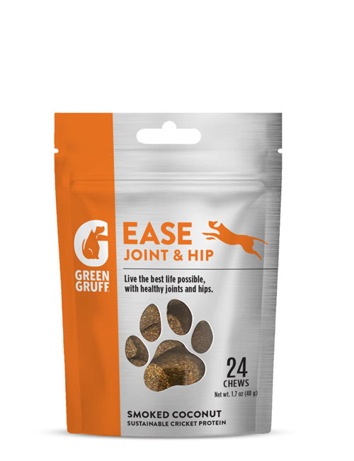 Green Gruff Ease Joint  Hip Dog Supplements 1ea/24 ct