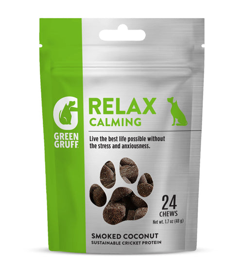 Green Gruff Relax Calming Dog Supplements 1ea/24 ct