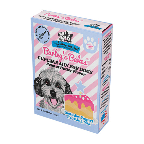 The Bear & The Rat Dog Barley'S Bakes Cupcake Mix Peanut Butter 9Oz