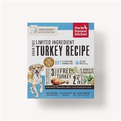 The Honest Kitchen Dog Lid Grain Free Turkey 2 Lbs. Box