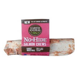 Earth Animal No Hide Salmon Chews Dog Treats, Medium (Case of 24)