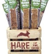 EttaSays! Hare Dog 100% Rabbit Jerky Refill (36 Piece)