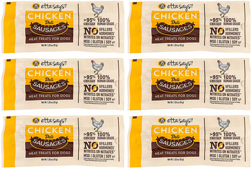 Etta Says Dog Sausage Link Chicken 1.25 Oz.