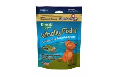 Emerald Pet Wholly Fish! Tuna plus Digestive Health Cat Treat 3 oz