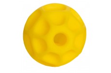 Starmark Treat Dispensing Tetraflex Dog Toy Yellow, 1ea/LG