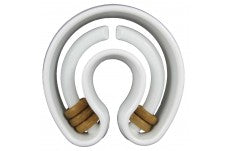 Starmark Treat Ringer Dog Toy Horseshoe White, 1ea/One Size