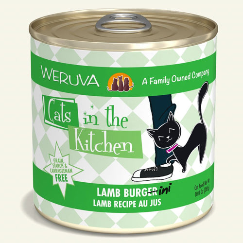 Cats in the Kitchen Lamb Burger-ini Lamb Recipe 10oz. (Case of 12)