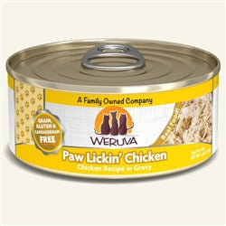 Weruva Cat Paw Lickin? Chicken Chicken Recipe in Gravy 5.5oz. Case Of 24