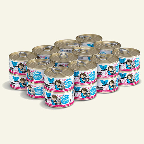 BFF Cat Originals Tuna & Shrimp Sweethearts Tuna & Shrimp Dinner in Gravy 3oz. (Case Of 24)