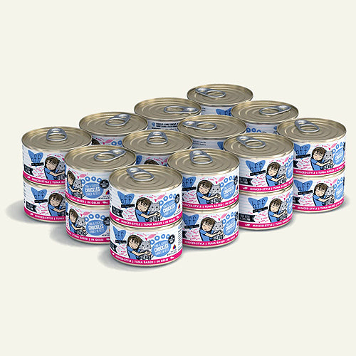 BFF Cat Tuna & Chicken Chuckles Dinner in Gel?e 3oz. (Case Of 24)